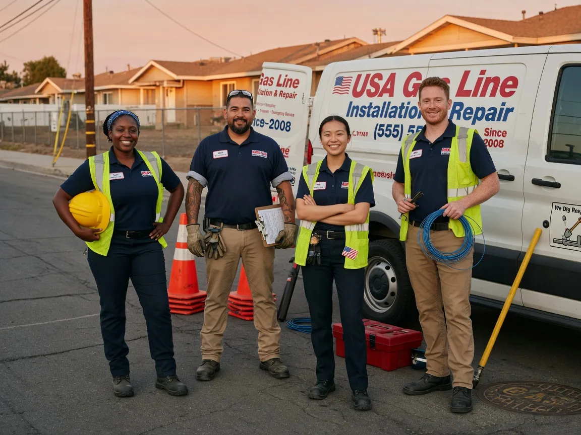 Gas Line Installation company in Collyer, KS